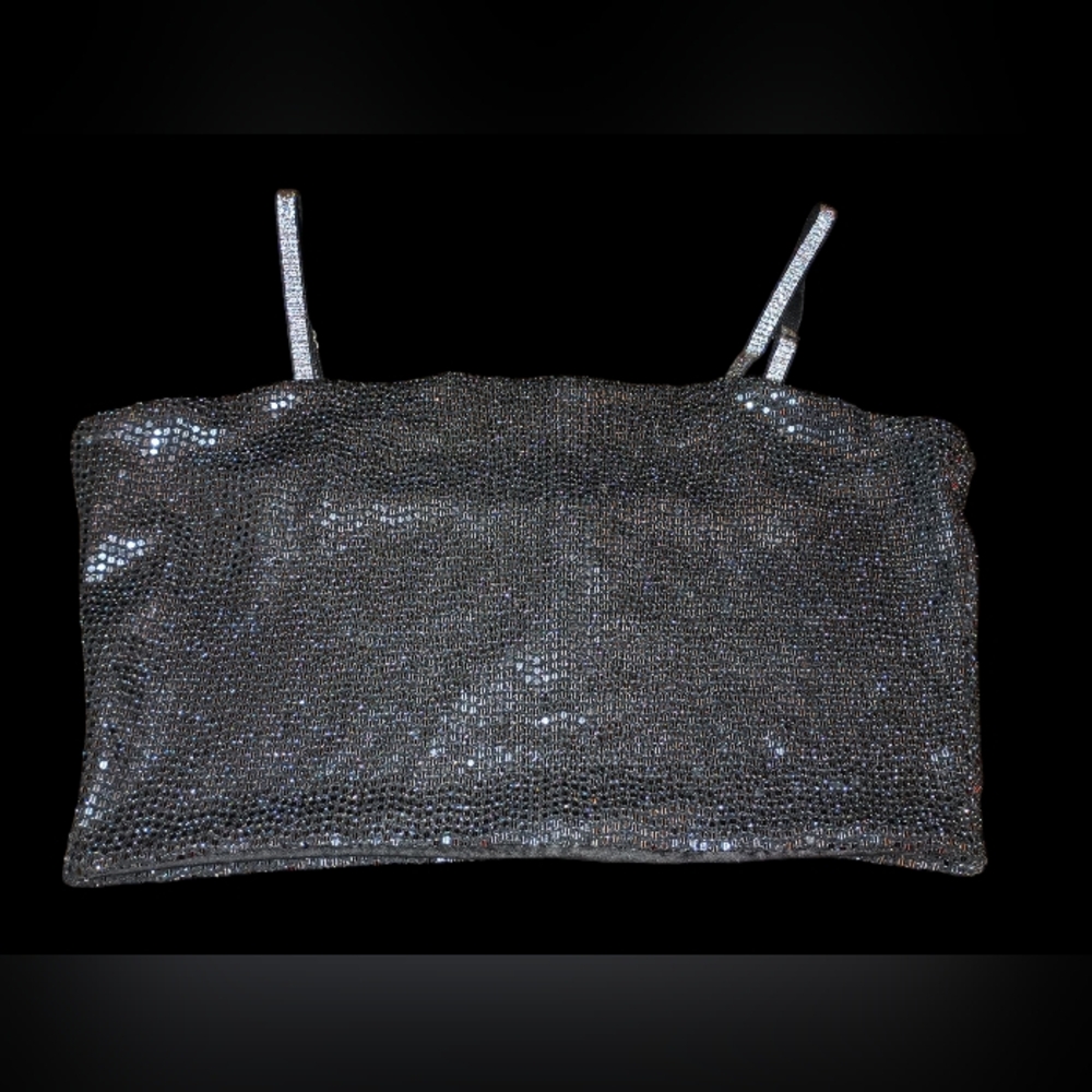 Sparkle Crop Top/Bralette Size S/M